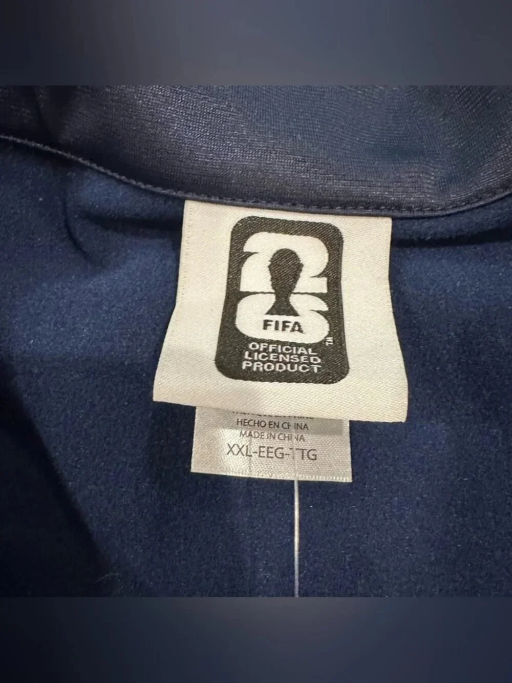 NEW Official FIFA World Cup Soccer 26 USA Track Jacket NWT XXL Full Zip
